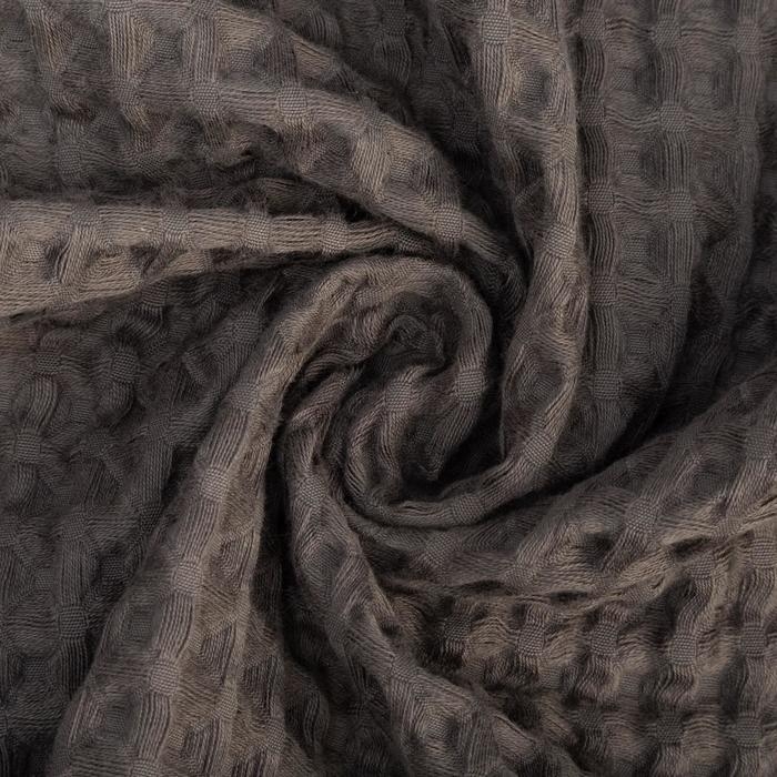 Халат вафельный детский Крошка Я Халат вафельный детский Крошка Я "Boho" размер 30 (98-104 см), цвет светло серый, 100% хлопок 290 г/м2