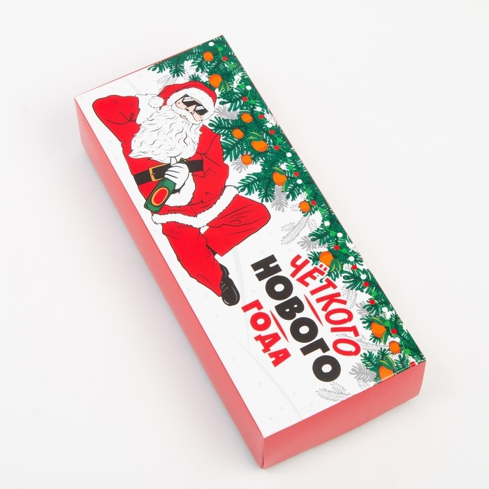 Набор мужских носков KAFTAN "Четкого нового года" 5 пар, размер 41-44 (27-29 см)