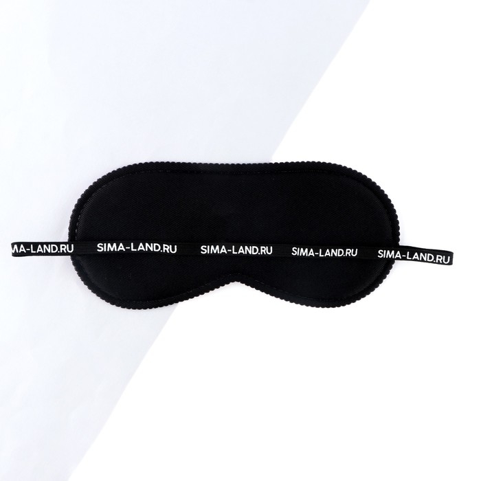 Маска для сна «Цветущая вишня», 19.3 х 9.5 см, цвет голубой Маска для сна «Цветущая вишня», 19.3 х 9.5 см, цвет голубой