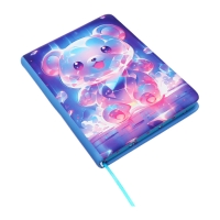 Записная книжка подарочная 96л,линия, цветной срез,обложка ПВХ 3D Мишка (17,7х12,4см) Записная книжка подарочная 96л,линия, цветной срез,обложка ПВХ 3D Мишка (17,7х12,4см)