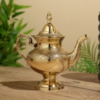 Чайник 21х12х23 см, латунь Чайник 21х12х23 см, латунь
