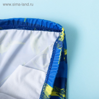 Плавки купальные для мальчика KAFTAN &laquo;Акулы&raquo;, рост 110-116 (32), цвет синий