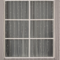 Гирлянда &laquo;Занавес&raquo; 2 &times; 6 м, IP44, УМС, белая нить, 1440 LED, свечение синее, 220 В