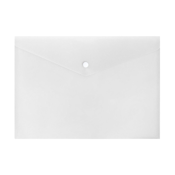 Набор папок-конвертов на кнопке 10 штук, А4, 120 мкм, Calligrata, прозрачные, микс Набор папок-конвертов на кнопке 10 штук, А4, 120 мкм, Calligrata, прозрачные, микс