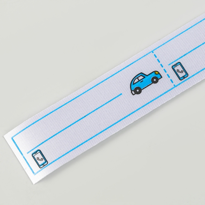 Термобирки для одежды. Набор именных термонаклеек для маркировки детских вещей &laquo;Рыжий котёнок&raquo;, 7 шт