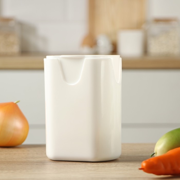 Овощерезка, 10&times;8&times;13,5 см, цвет белый