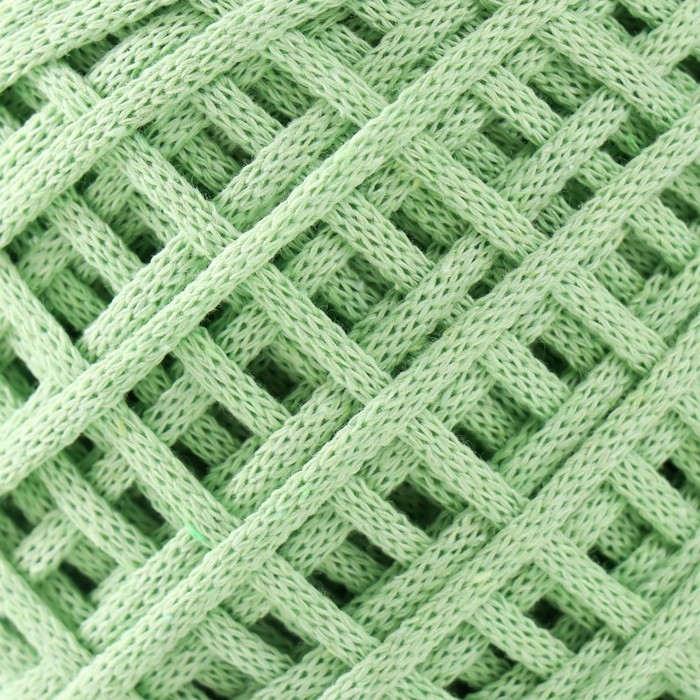 Хлопковый шнур 3 мм 220м/240&plusmn;5 гр Градиент (лайм/хаки)