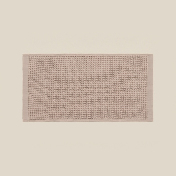 Полотенце вафельное SL HOME: Basic "Саббиа" 100х180 см, 100% хлопок, 340 г/м2