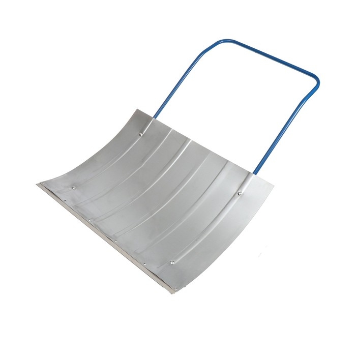 Движок для уборки снега, оцинкованный ковш 600 &times; 750 мм, металлическая планка, металлическая ручка цвет МИКС