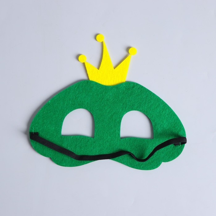 Маска карнавальная «Лягушка», фетр Маска карнавальная «Лягушка», фетр