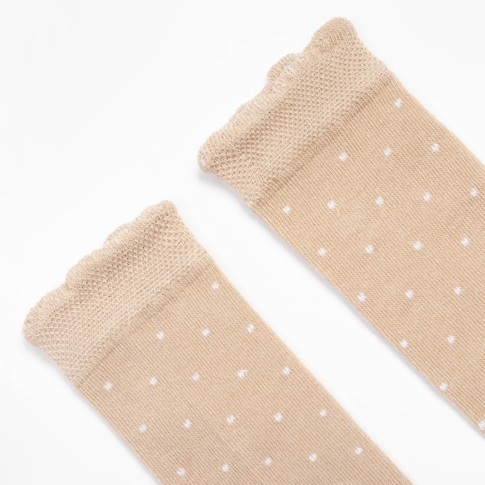 Гольфы детские Крошка Я Гольфы детские Крошка Я "Зайка" 14-16 см, бежевый