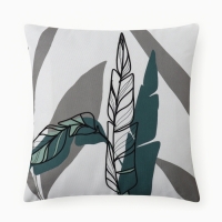 Чехол на подушку Этель "Лист" 45*45 см, 100% полиэстер Чехол на подушку Этель "Лист" 45*45 см, 100% полиэстер