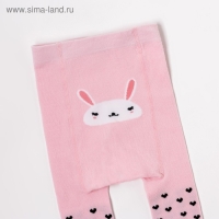 Колготки Крошка Я &laquo;Зайка&raquo;, цвет розовый, рост 86-92 см