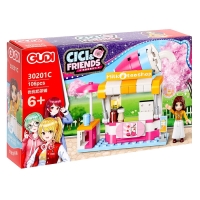 Конструктор для девочек «Подружки. Милкшейк», 106 деталей Конструктор для девочек «Подружки. Милкшейк», 106 деталей