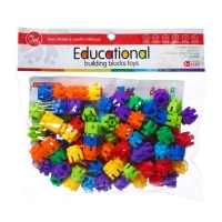 Конструктор обучающий «Объёмный пазл», 98 деталей Конструктор обучающий «Объёмный пазл», 98 деталей