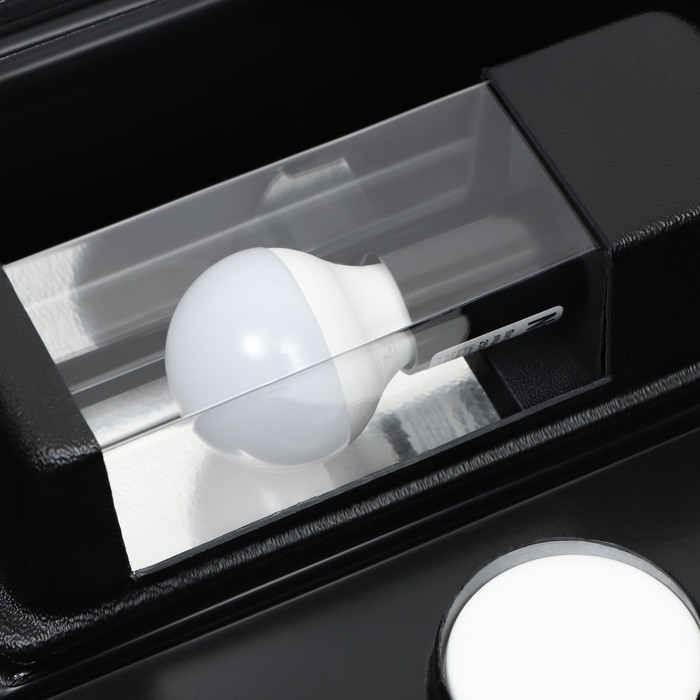 Аквариум "Телевизор" с крышкой, 55 литров, 63 х 25 х 36/41 см, беленый дуб