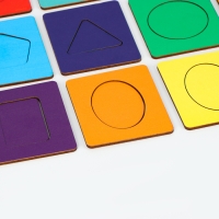 Досочки Сегена. Сортер деревянный для малышей «Формы и цвета» Досочки Сегена. Сортер деревянный для малышей «Формы и цвета»