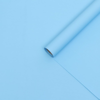 Пленка матовая 70 микрон, 57см*10м, голубой Пленка матовая 70 микрон, 57см*10м, голубой