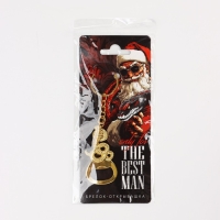 Брелок новогодний, для ключей, открывашка &laquo;Best man&raquo; 12 х 3 см