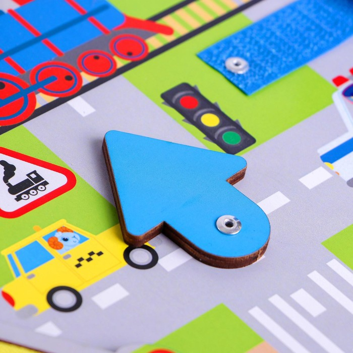 Бизиборд &laquo;Машины-спасатели&raquo;