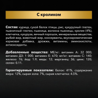 Сухой корм PRO PLAN для стерилизованных кошек, кролик, 1.5 кг