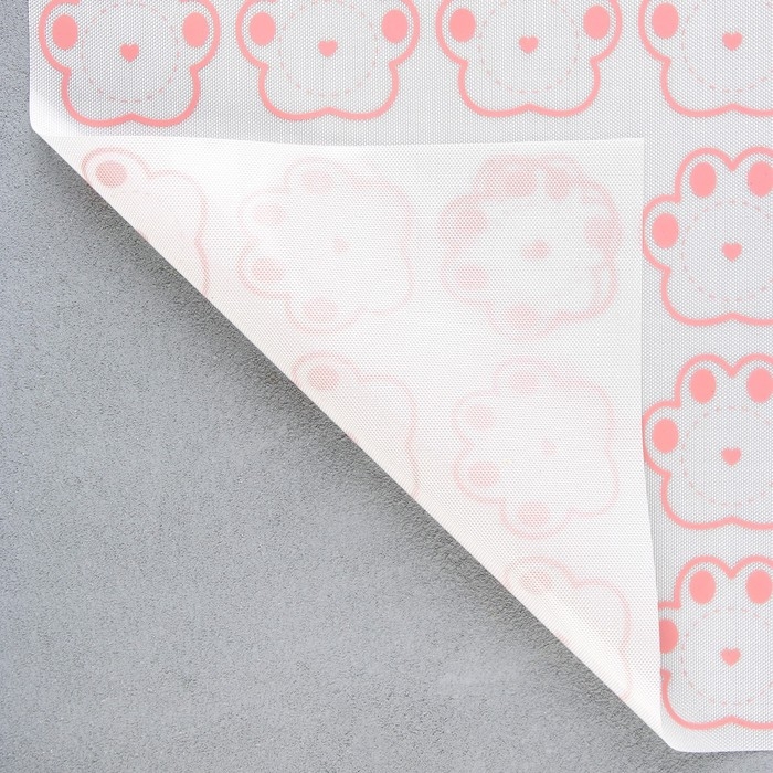 Силиконовый армированный коврик для выпечки &laquo;Лапки&raquo;, 27.5 х 27.5 см