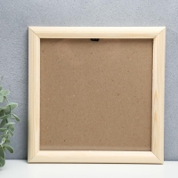 Фоторамка 20х20 см белое дерево № 5 Фоторамка 20х20 см белое дерево № 5