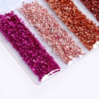 Крошка стеклянная для эпоксидной смолы, набор 6 цветов, вес 1 цвета — 5 г Крошка стеклянная для эпоксидной смолы, набор 6 цветов, вес 1 цвета — 5 г