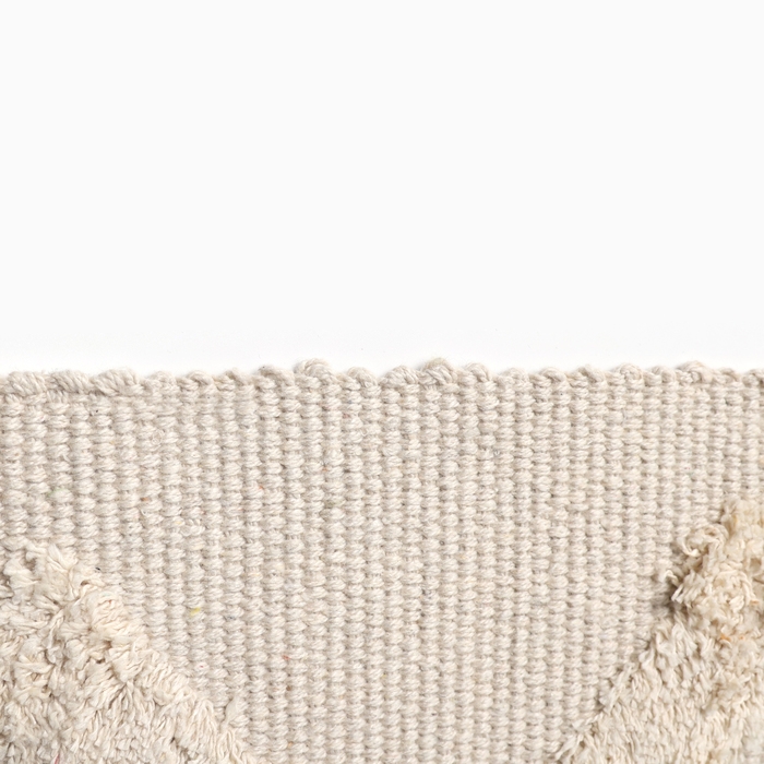 Ковер Tufting zigzag 50х80 &plusmn; 3 см, 1500 гр/м2, 70% хлопок, 30% полиэстер