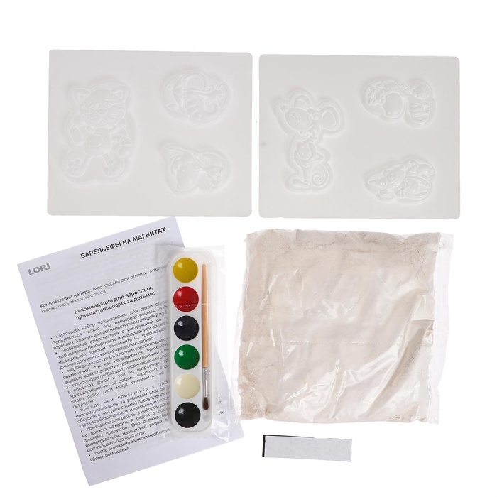 Набор для творчества &laquo;Фигурки на магнитах. Озорные зверята&raquo;