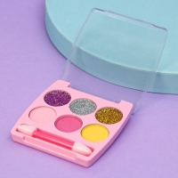 Набор детской косметики с наклейками «Твоя магия», тени, блеск для губ Набор детской косметики с наклейками «Твоя магия», тени, блеск для губ