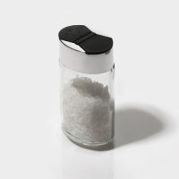 Солонка стеклянная Доляна &laquo;Классик&raquo;, 140 мл, 4&times;5&times;10,5 см