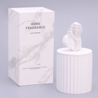 Свеча в бетоне ароматическая "Мольер", китайский чай, 13х7 см, соевый воск, 160 г Свеча в бетоне ароматическая "Мольер", китайский чай, 13х7 см, соевый воск, 160 г