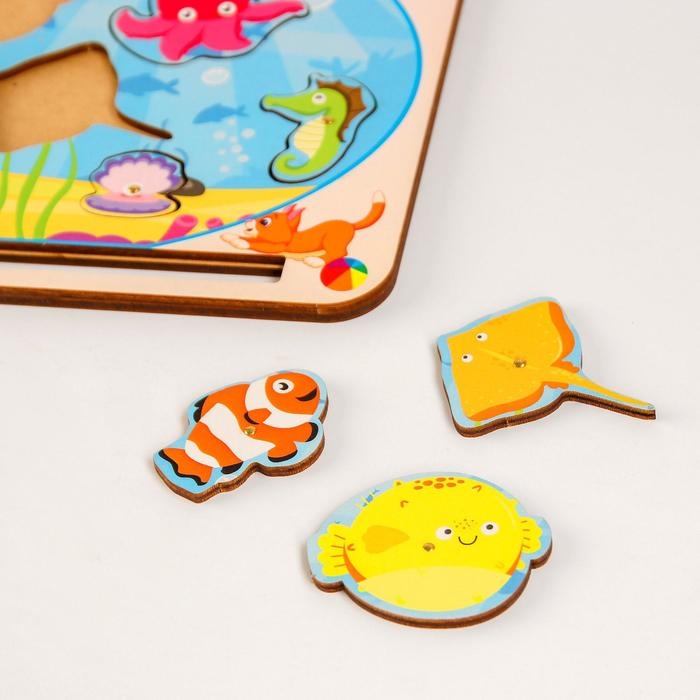 Магнитная рыбалка для детей «Аквариум» Магнитная рыбалка для детей «Аквариум»