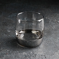 Набор стаканов для виски &laquo;Поло&raquo;, 310 мл, 6 шт, цвет напыления серебряный