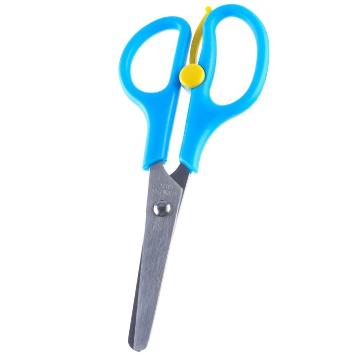 Ножницы детские 13 см, безопасные, пластиковые ручки с фиксатором, Холодное сердце, МИКС Ножницы детские 13 см, безопасные, пластиковые ручки с фиксатором, Холодное сердце, МИКС