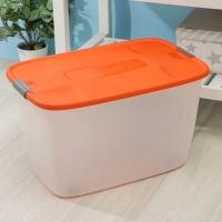 Бокс универсальный, на колёсиках, 56 л, 60&times;40&times;36 см, цвет МИКС