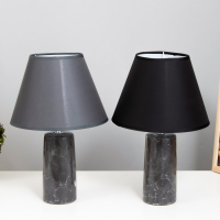 Лампа настольная " мрамор" Е14 1х40Вт МИКС 23х23х35 см RISALUX