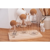 Банка для хранения сыпучих продуктов и круп Smile, 700 мл