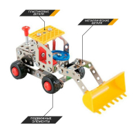 Конструктор металлический «Строительная техника», 5 в 1, 139 деталей Конструктор металлический «Строительная техника», 5 в 1, 139 деталей