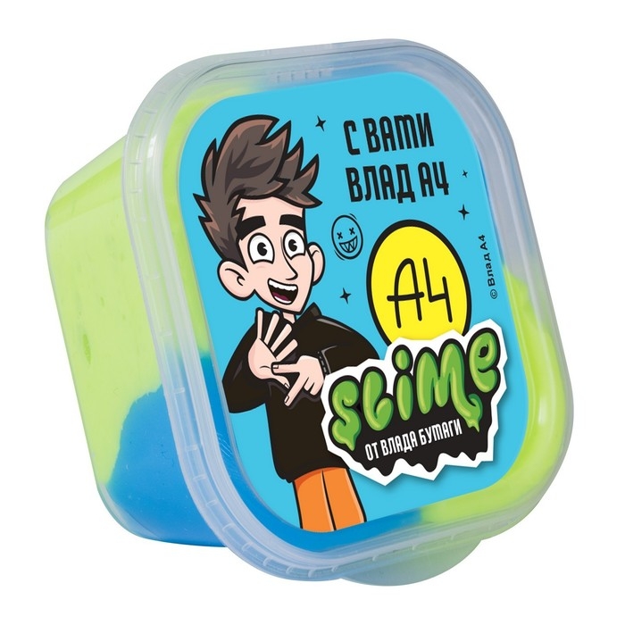 Двухцветный слайм шоу-бокс «Влад А4», Slime: 3 вида, набор 12 шт. Двухцветный слайм шоу-бокс «Влад А4», Slime: 3 вида, набор 12 шт.