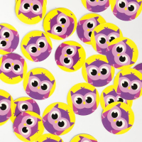 Настольная игра на внимание &laquo;Ох уж эти совушки. 2.0&raquo; новая версия, двухстороннее игровое поле, 30 жетонов, 3 кубика, 4+