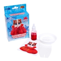 Выращивание кристаллов. Опыты. Лучистый кристалл &laquo;Котёнок&raquo;