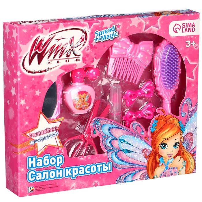 Игровой набор, 10 предметов&laquo;Салон красоты&raquo;, WINX