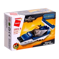 Конструктор Полиция &laquo;Полицейский транспорт&raquo;, 8 видов, МИКС