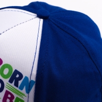 Кепка детская для мальчика Born to be cool, цвет синий, р-р 52-54, 5-7 лет