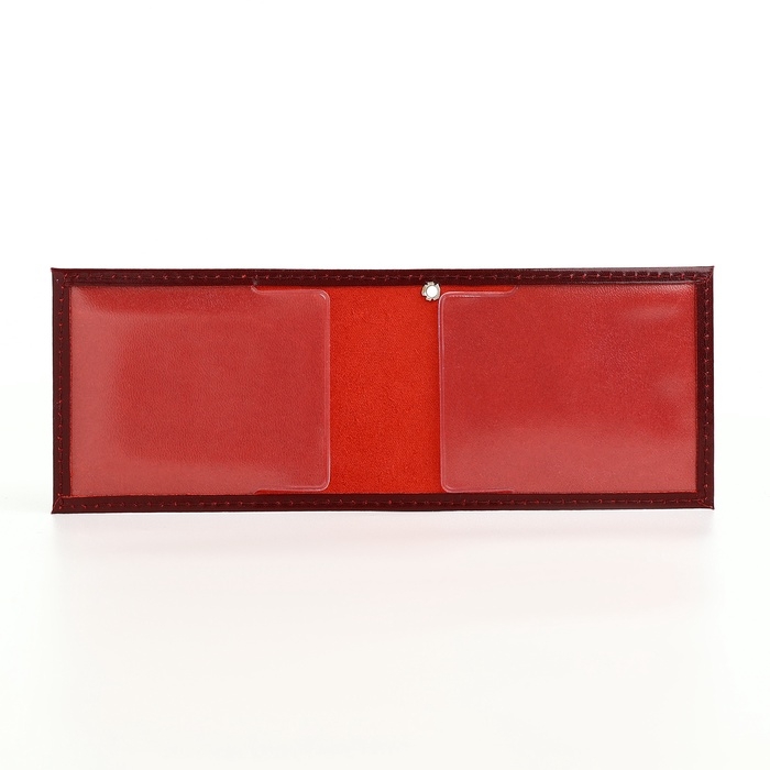 Обложка для удостоверения Обложка для удостоверения "Участник боевых действий", цвет бордовый