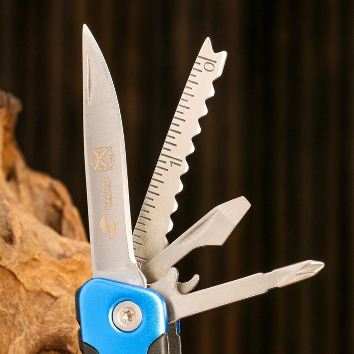 Мультитул Stinger с нейлоновым чехлом, 14 инструментов Мультитул Stinger с нейлоновым чехлом, 14 инструментов