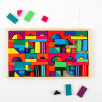 Конструктор &laquo;Строим город&raquo;, 112 деталей