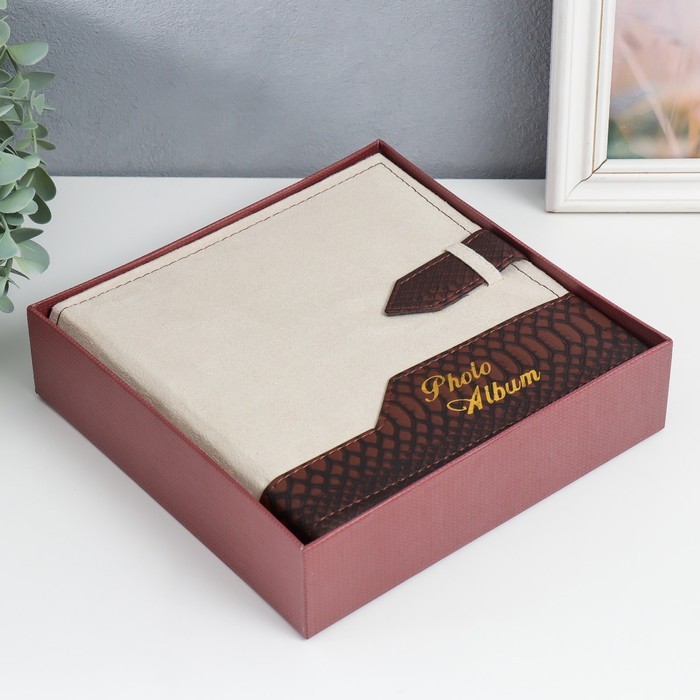 Фотоальбом BRAUBERG на 200 фотографий 10х15 см